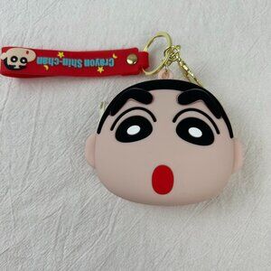 NO.136 NEW Crayon Shin-chan Silicone Coin Purse